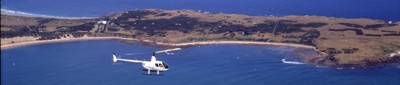 Spetacular views of Cape Woolamai from the air