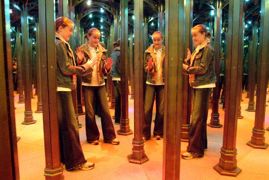 Can you find yourself in the mirror maze